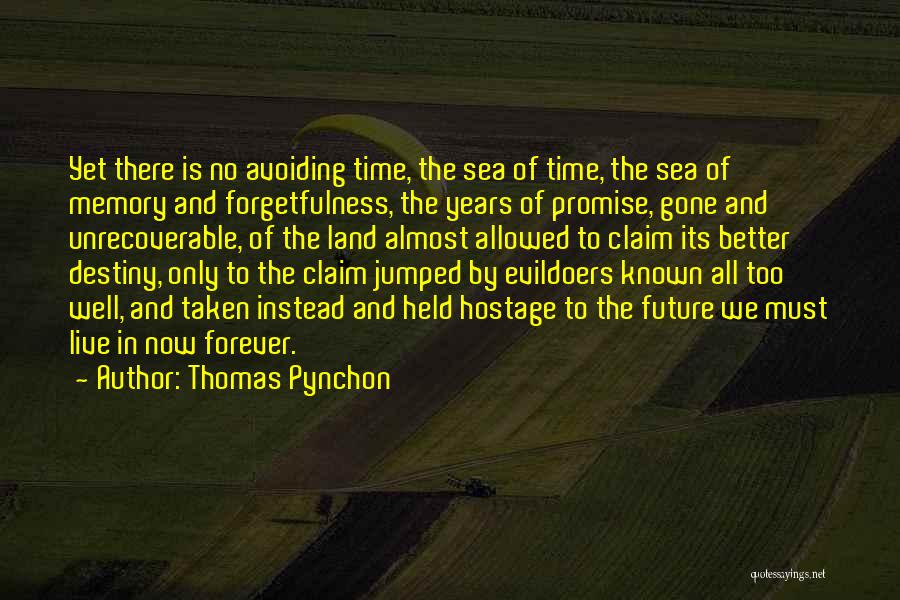 Destiny And Future Quotes By Thomas Pynchon