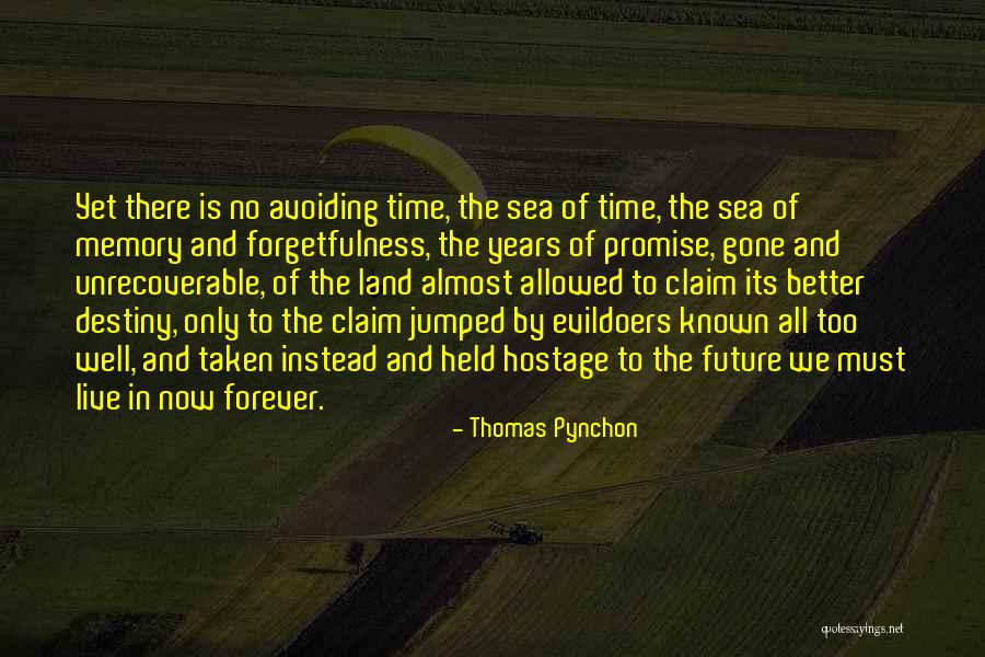 Destiny And Future Quotes By Thomas Pynchon