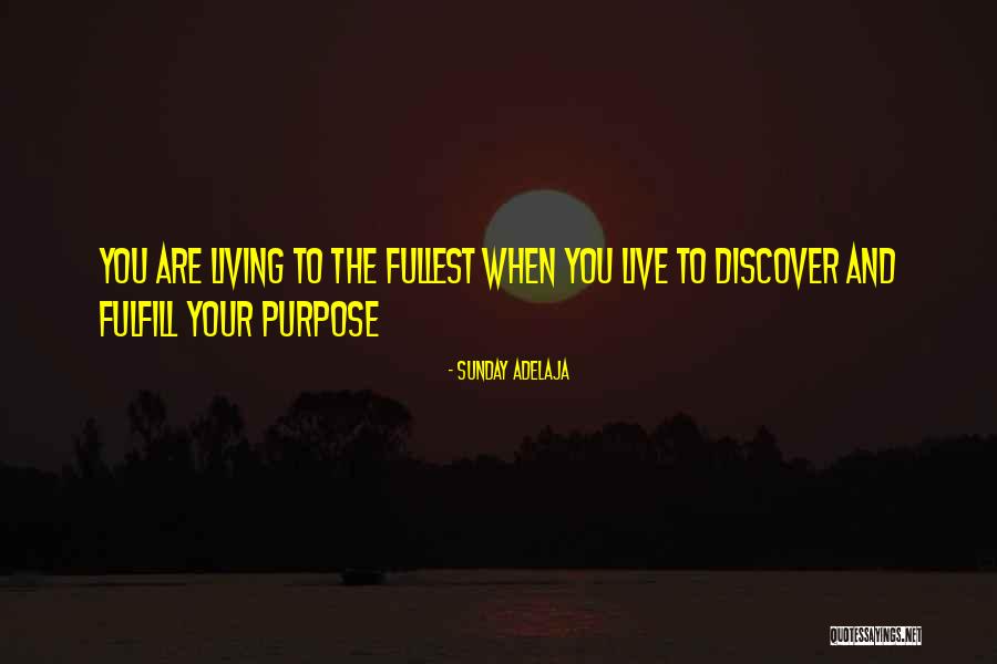 Destiny And God Quotes By Sunday Adelaja