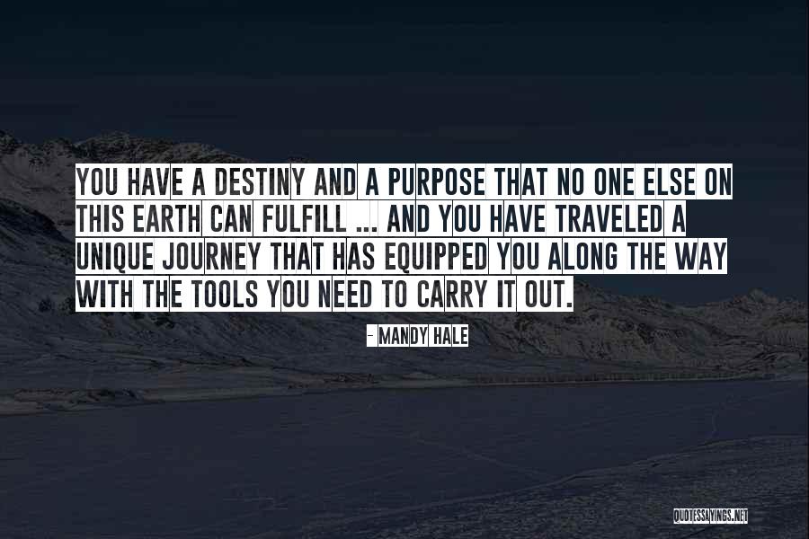 Destiny And Journey Quotes By Mandy Hale Destiny And Journey Quotes By Mandy Hale