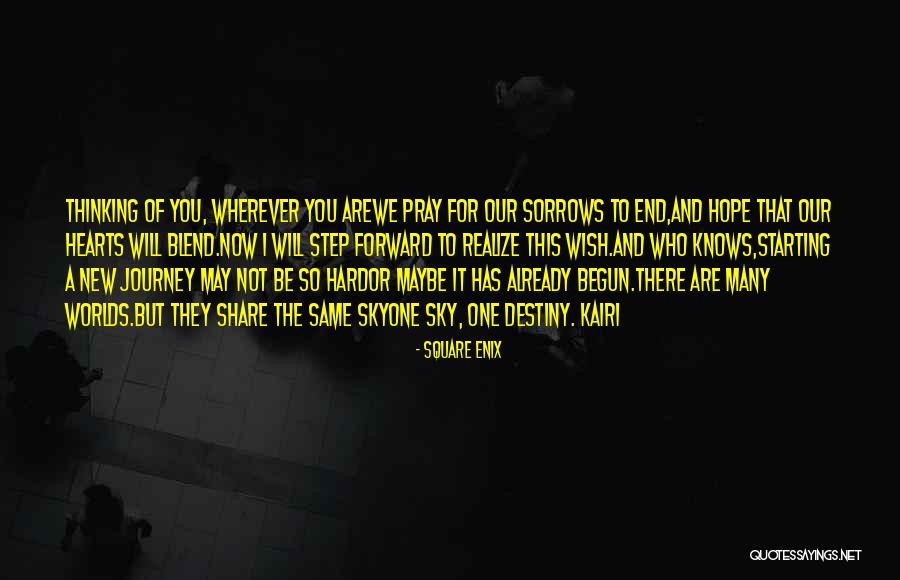 Destiny And Journey Quotes By Square Enix Destiny And Journey Quotes By Square Enix