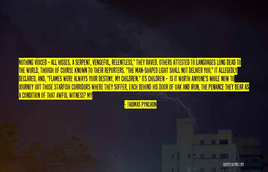 Destiny And Journey Quotes By Thomas Pynchon Destiny And Journey Quotes By Thomas Pynchon