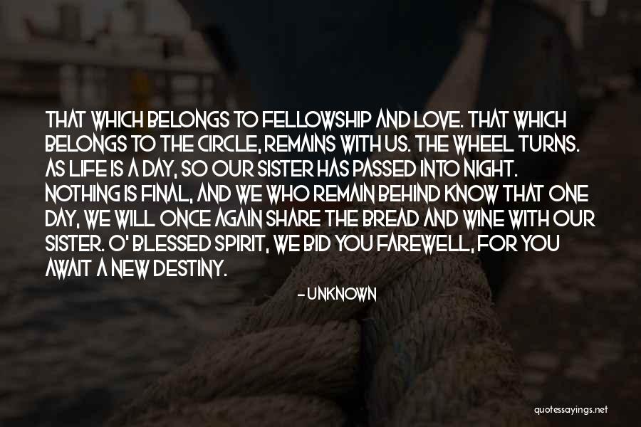 Destiny And Love Quotes By Unknown