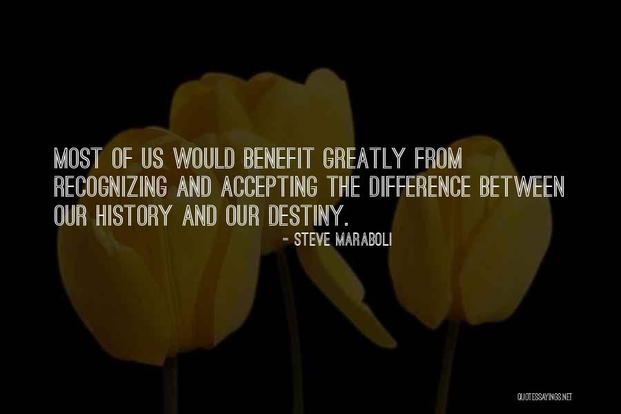 Destiny And Success Quotes By Steve Maraboli