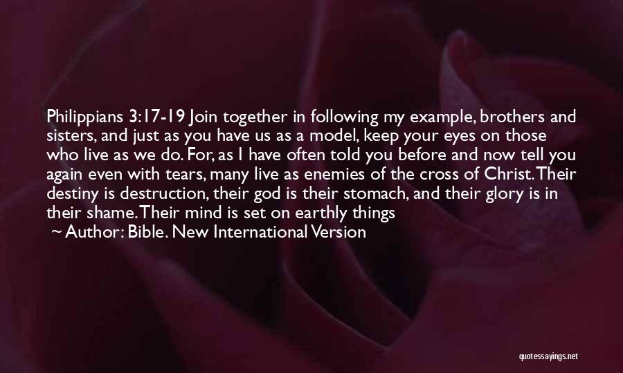 Destiny In The Bible Quotes By Bible. New International Version