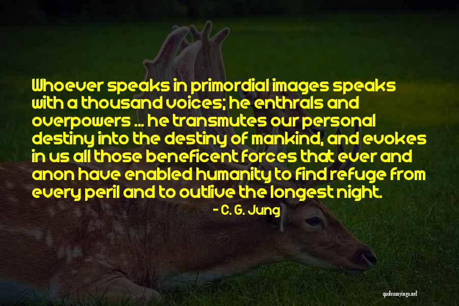 Destiny Of Humanity Quotes By C. G. Jung Destiny Of Humanity Quotes By C. G. Jung