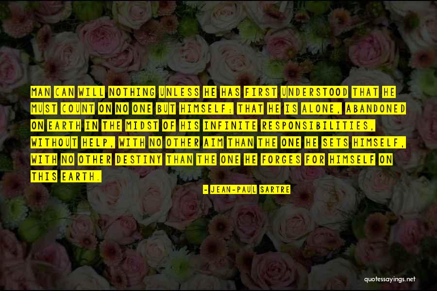 Destiny One Quotes By Jean-Paul Sartre Destiny One Quotes By Jean-Paul Sartre