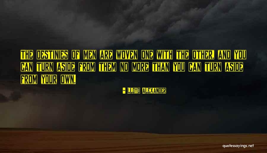 Destiny One Quotes By Lloyd Alexander Destiny One Quotes By Lloyd Alexander