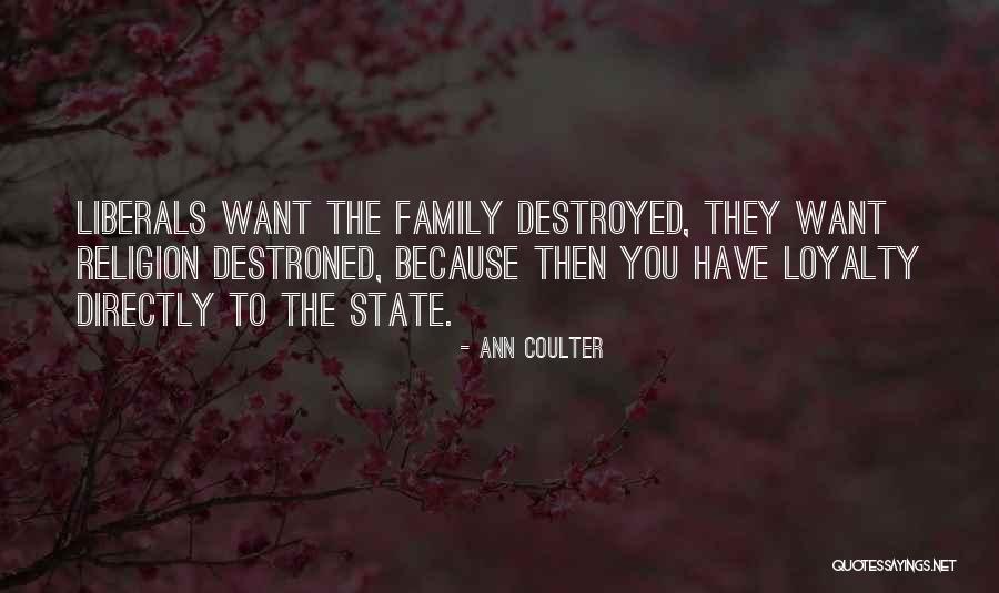 Destroned Quotes By Ann Coulter Destroned Quotes By Ann Coulter