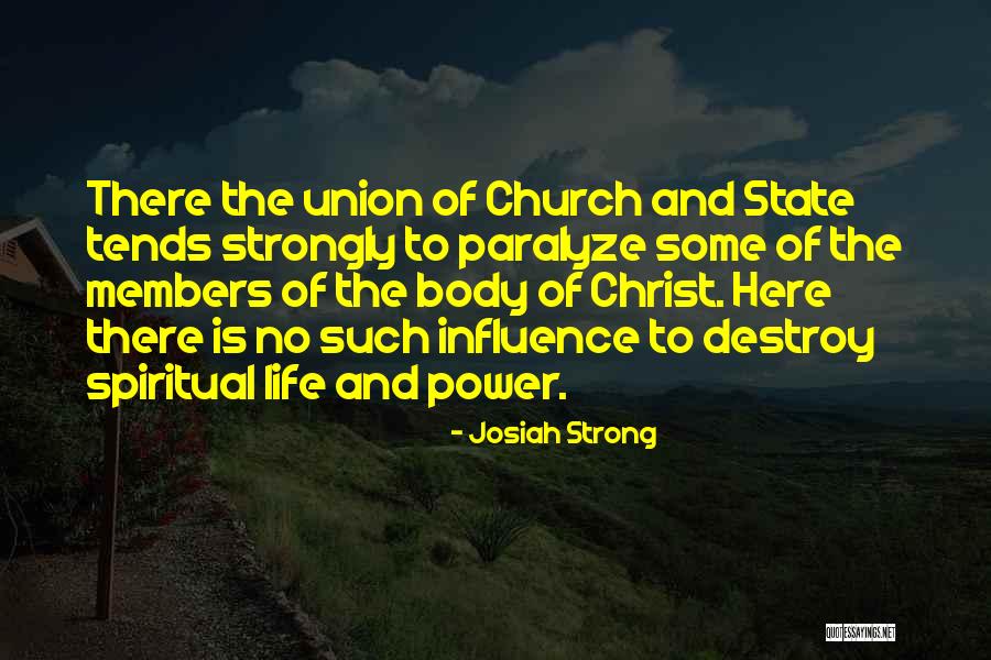 Destroy Life Quotes By Josiah Strong Destroy Life Quotes By Josiah Strong