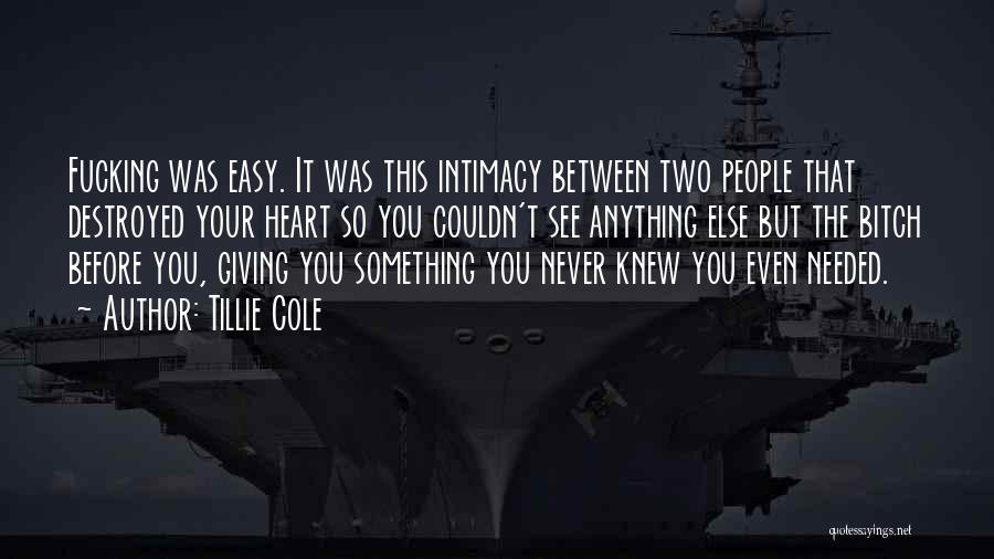 Destroyed Heart Quotes By Tillie Cole