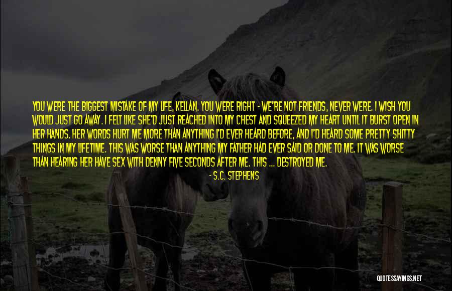 Destroyed In Seconds Quotes By S.C. Stephens