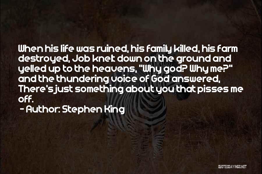 Destroyed Me Quotes By Stephen King