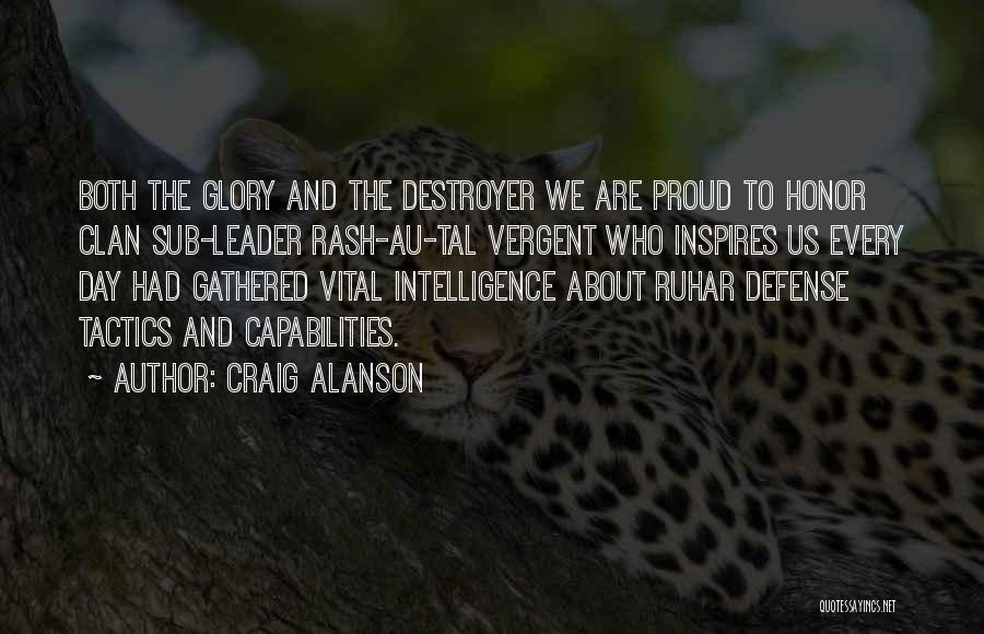 Destroyer Quotes By Craig Alanson