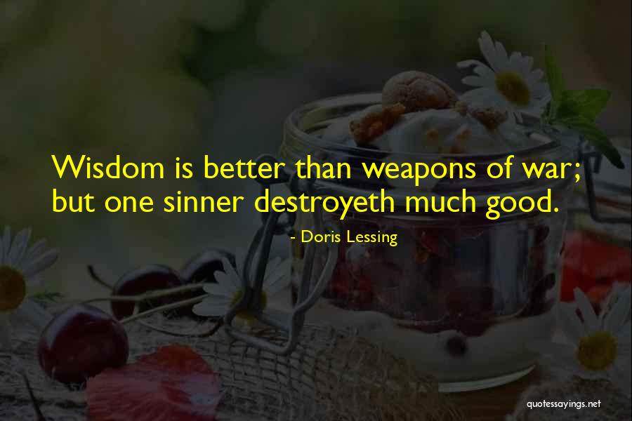 Destroyeth Quotes By Doris Lessing