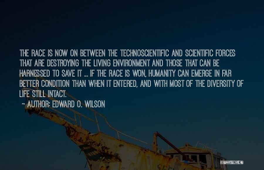 Destroying Earth Quotes By Edward O. Wilson