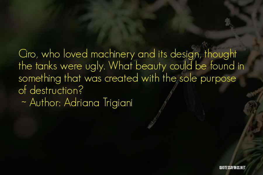 Destruction And Beauty Quotes By Adriana Trigiani