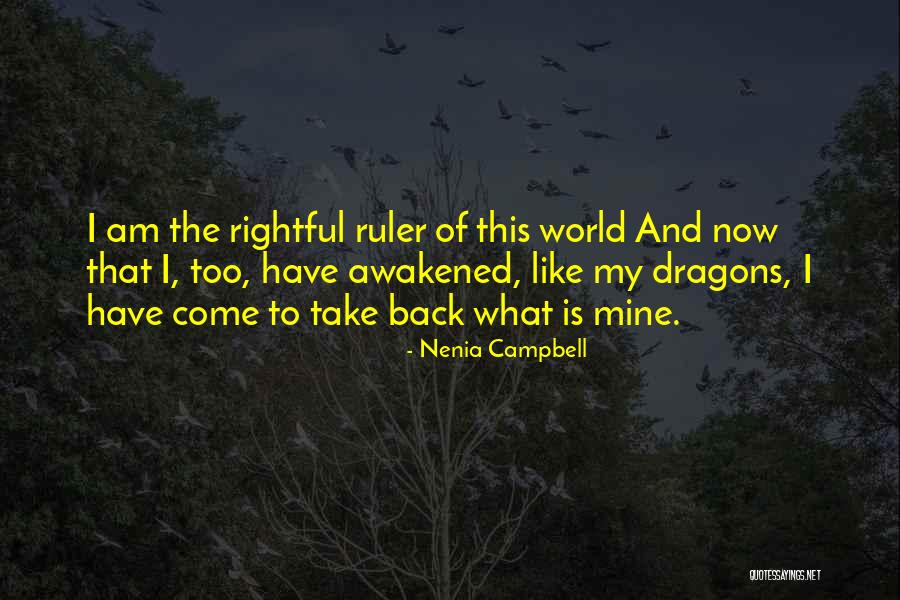 Destruction And Chaos Quotes By Nenia Campbell Destruction And Chaos Quotes By Nenia Campbell