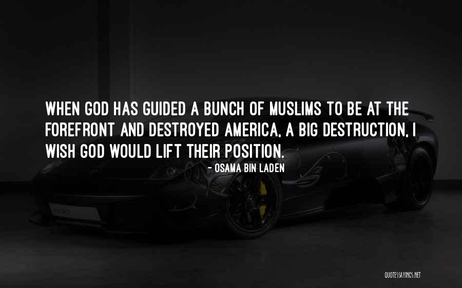 Destruction Of America Quotes By Osama Bin Laden