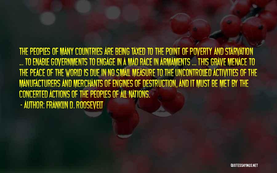 Destruction Of Country Quotes By Franklin D. Roosevelt