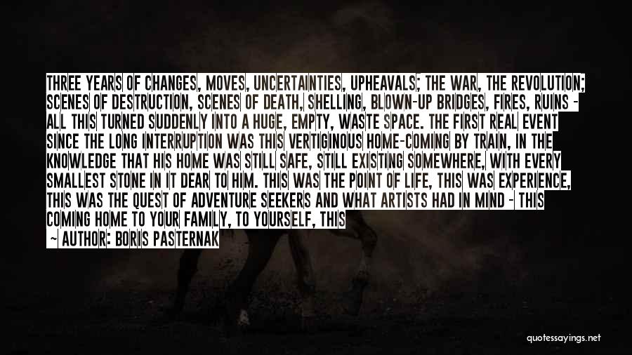 Destruction Of Family Quotes By Boris Pasternak