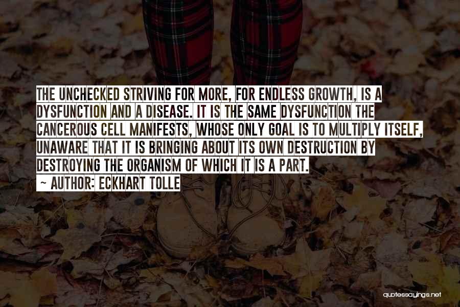 Destruction Of The Endless Quotes By Eckhart Tolle