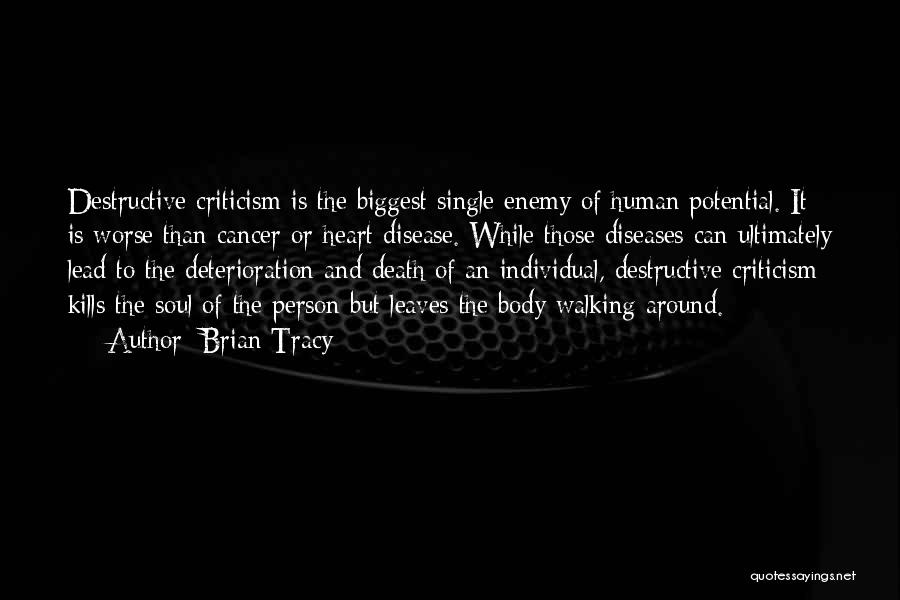 Destructive Criticism Quotes By Brian Tracy
