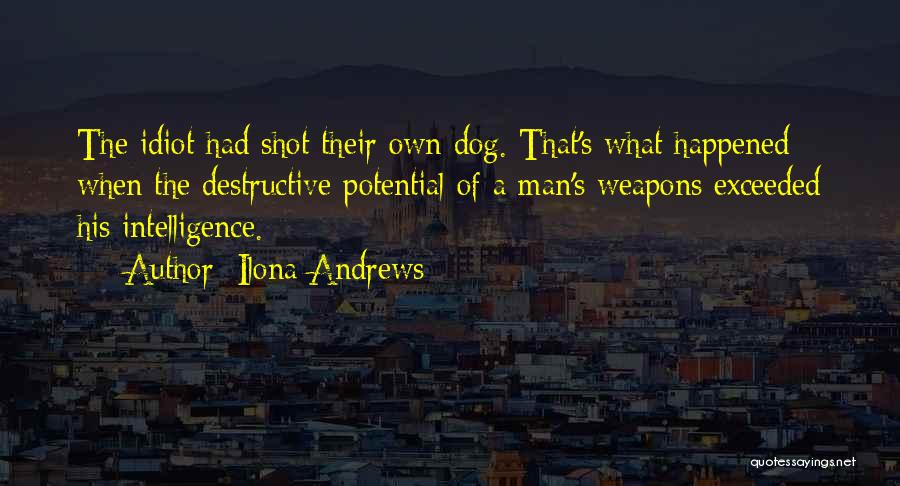 Destructive Man Quotes By Ilona Andrews