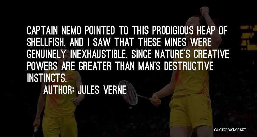 Destructive Man Quotes By Jules Verne