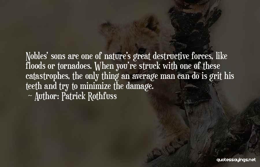 Destructive Man Quotes By Patrick Rothfuss