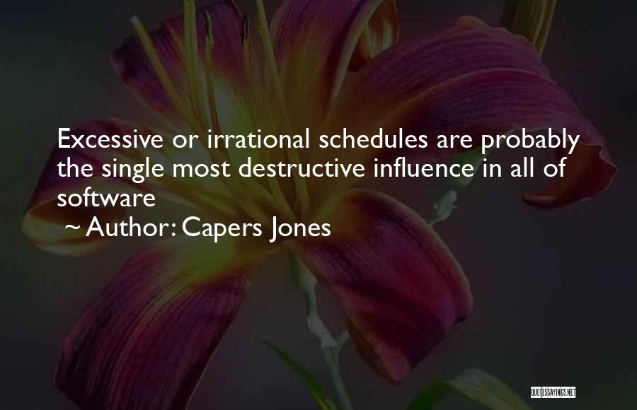 Destructive Quotes By Capers Jones