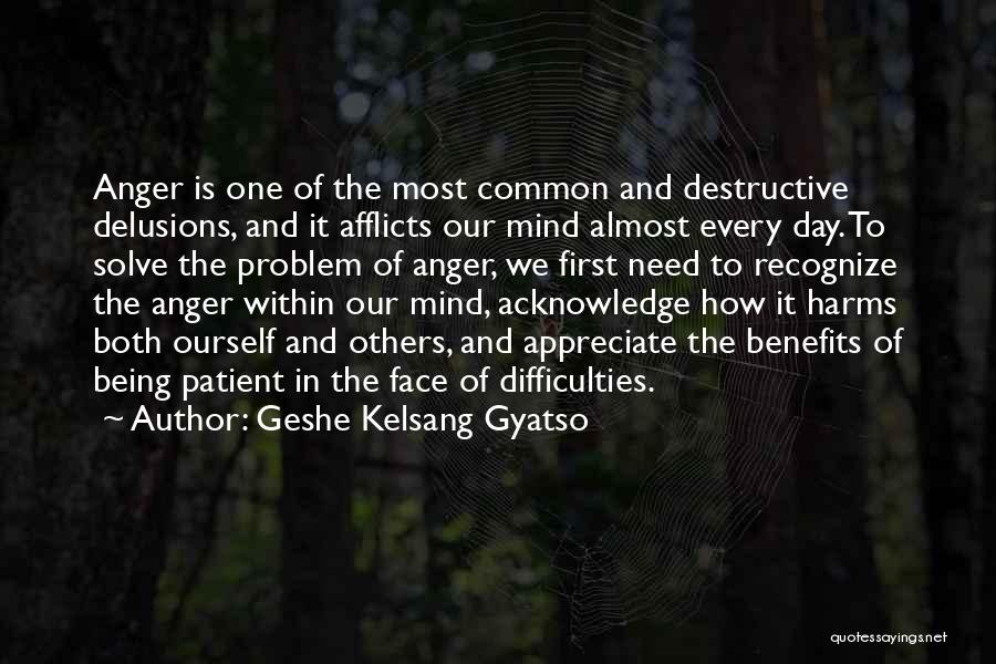 Destructive Quotes By Geshe Kelsang Gyatso