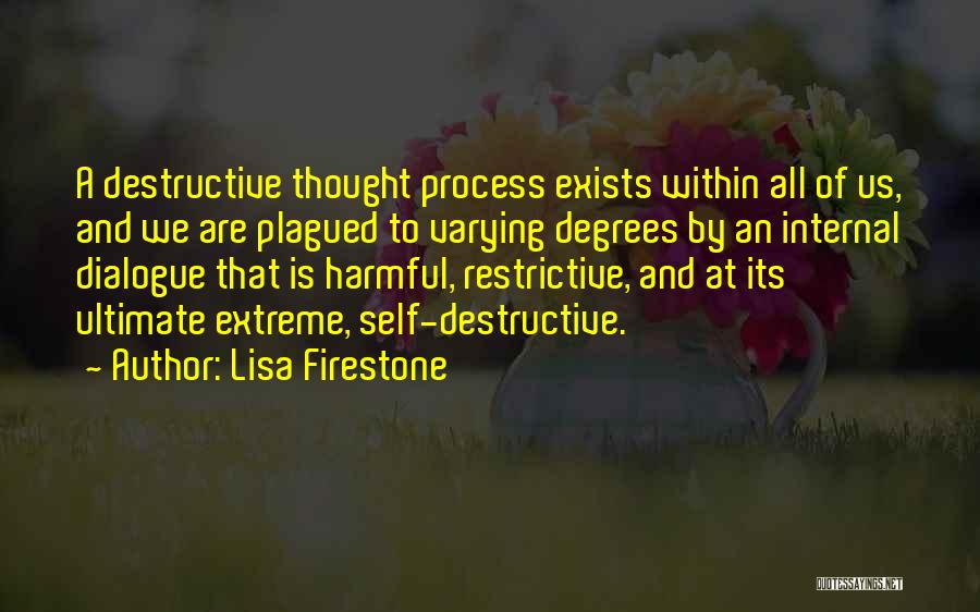 Destructive Quotes By Lisa Firestone