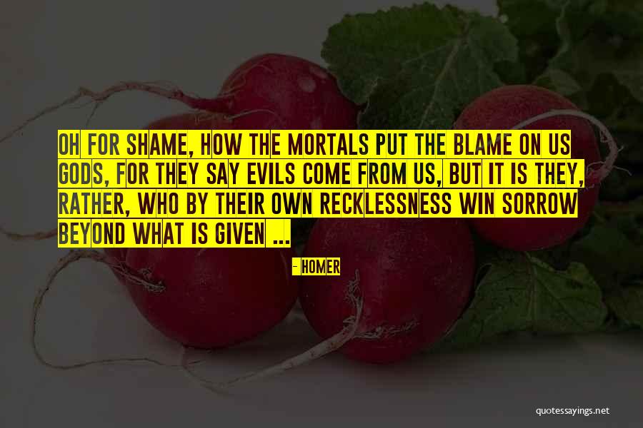 Destructiveness Synonym Quotes By Homer Destructiveness Synonym Quotes By Homer