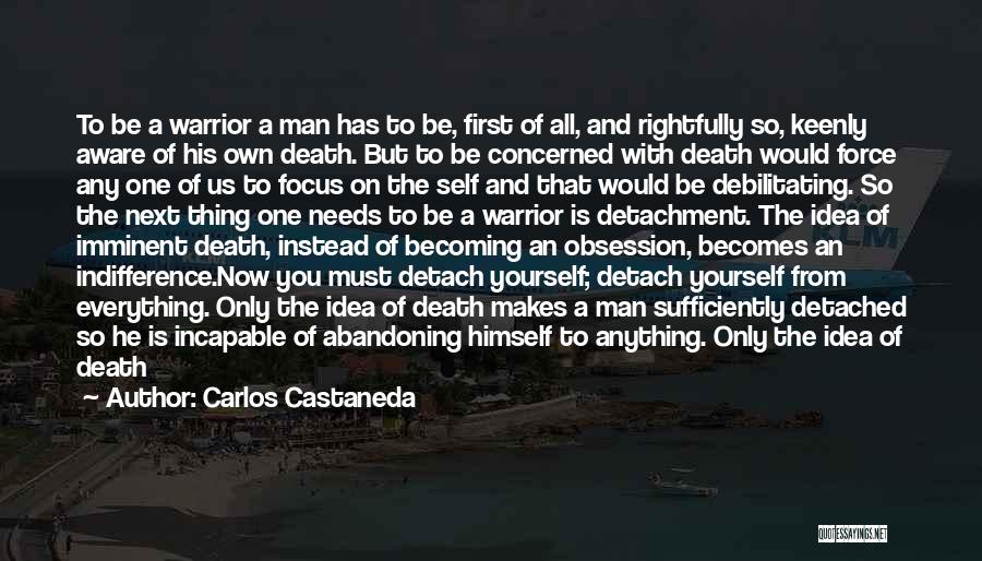 Detach Quotes By Carlos Castaneda