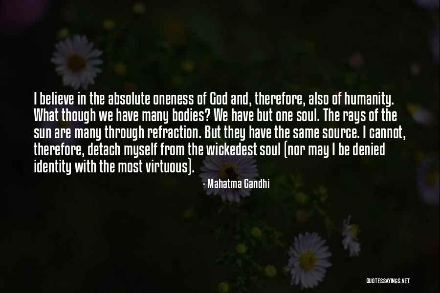 Detach Quotes By Mahatma Gandhi