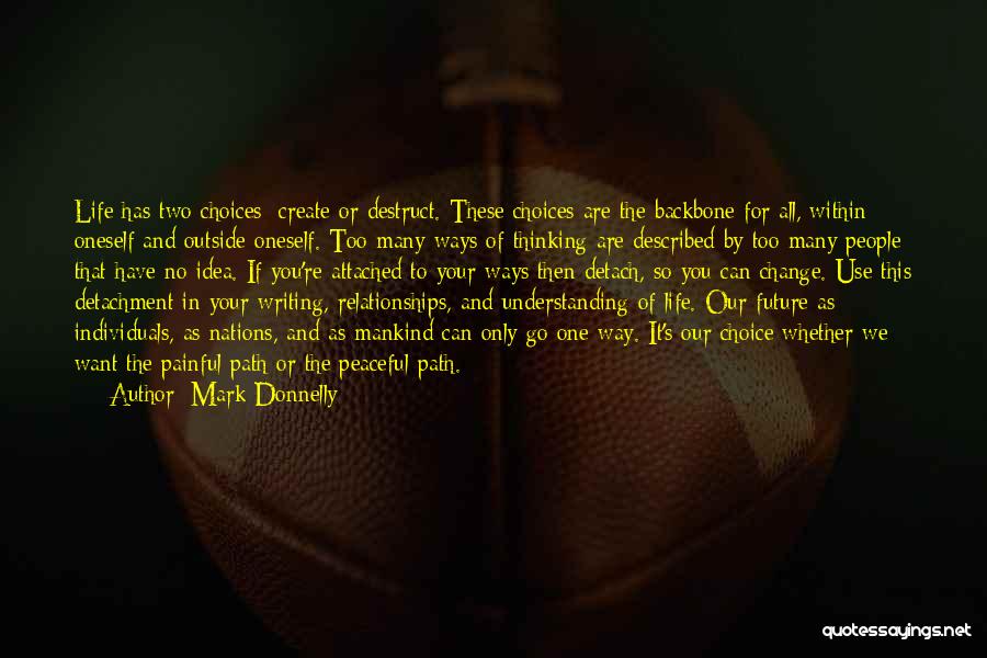 Detach Quotes By Mark Donnelly