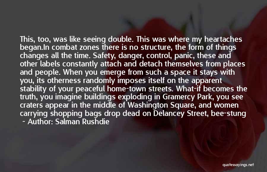 Detach Quotes By Salman Rushdie