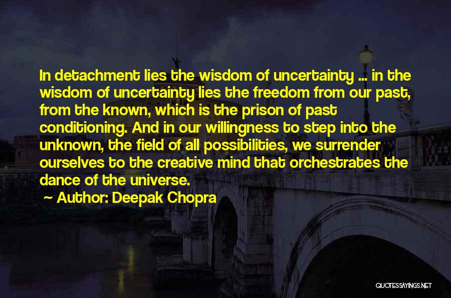 Detachment Quotes By Deepak Chopra