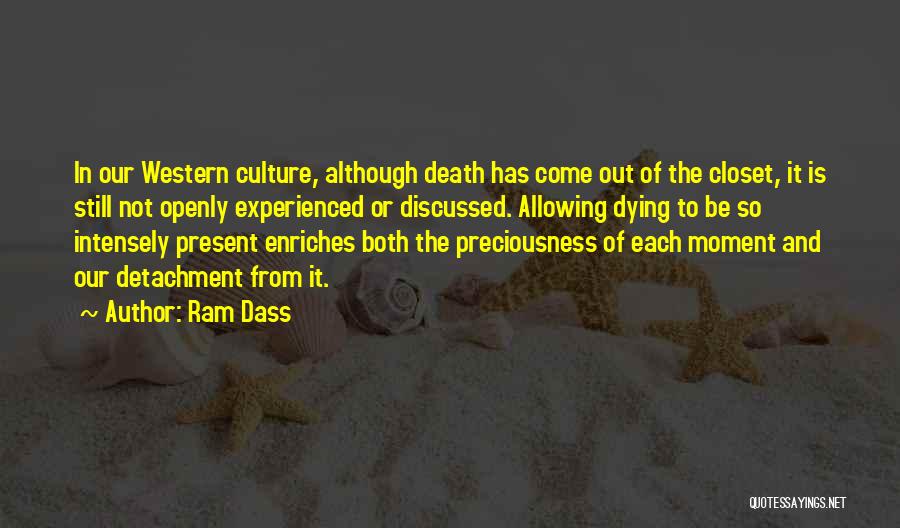 Detachment Quotes By Ram Dass