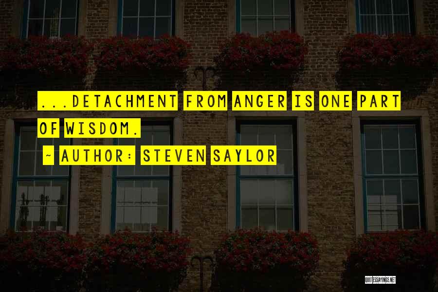 Detachment Quotes By Steven Saylor