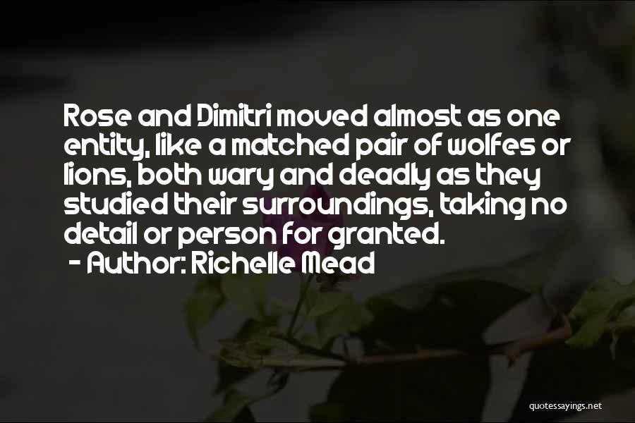 Detail Person Quotes By Richelle Mead