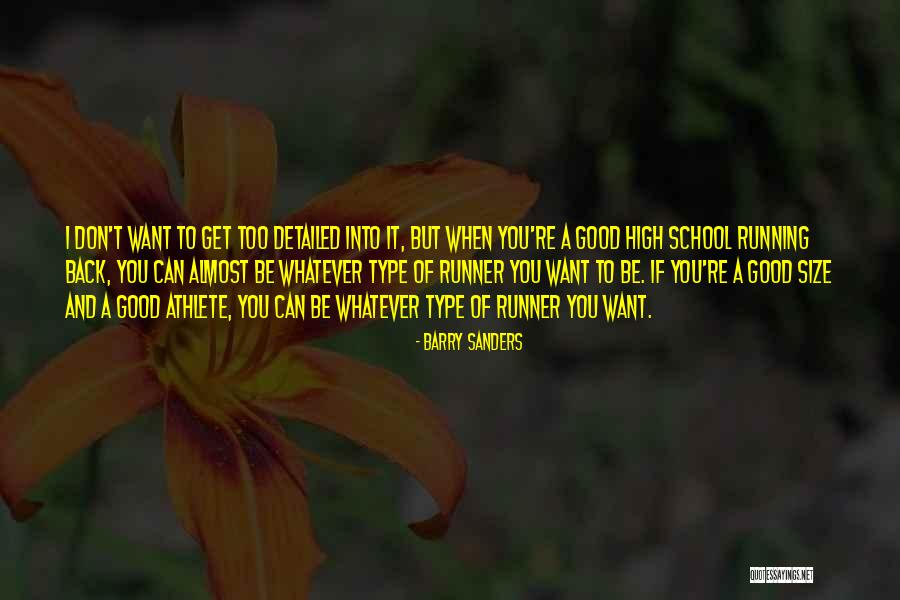 Detailed Quotes By Barry Sanders Detailed Quotes By Barry Sanders
