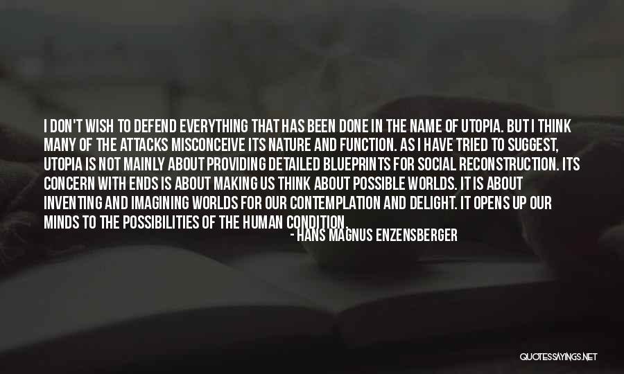 Detailed Quotes By Hans Magnus Enzensberger