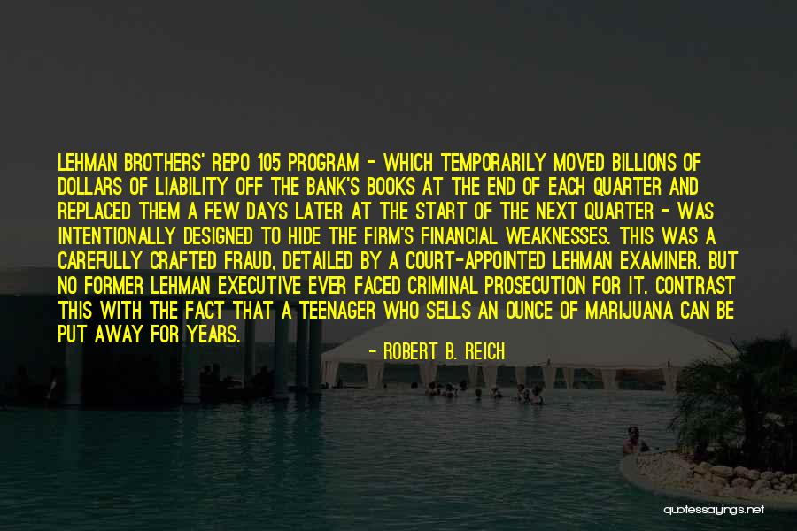 Detailed Quotes By Robert B. Reich