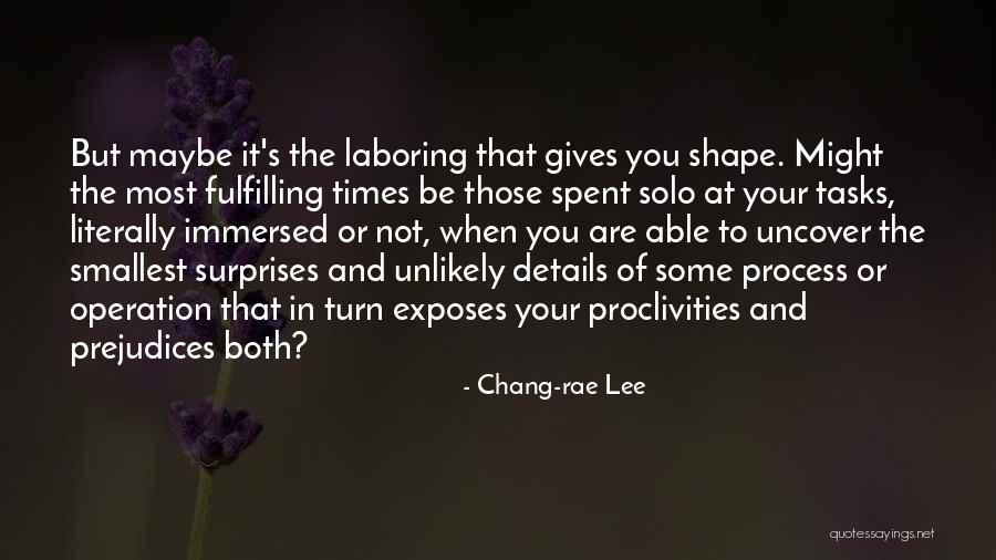 Details At Work Quotes By Chang-rae Lee Details At Work Quotes By Chang-rae Lee