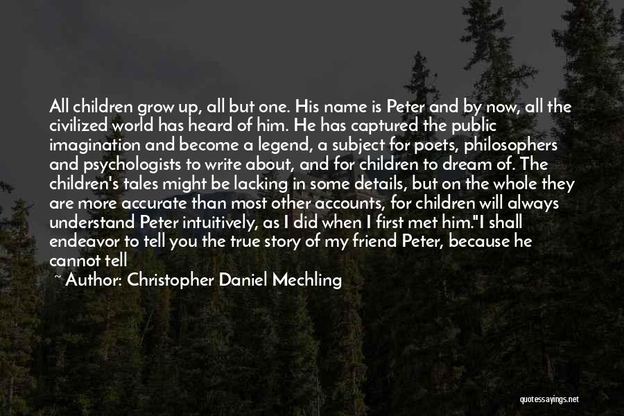 Details In Love Quotes By Christopher Daniel Mechling