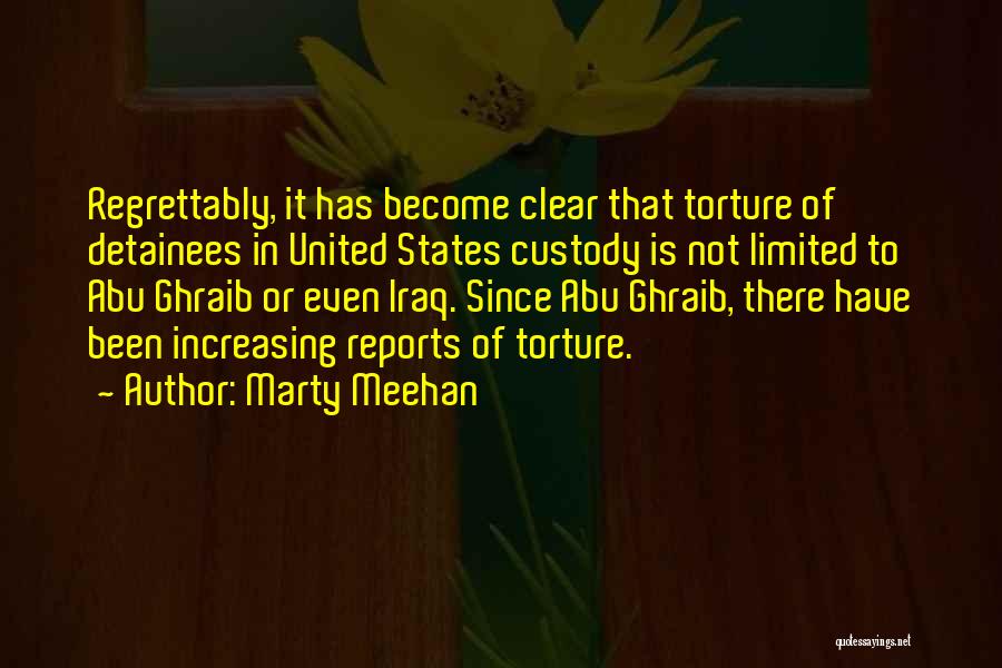 Detainees Quotes By Marty Meehan