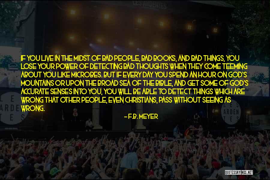 Detecting Quotes By F.B. Meyer Detecting Quotes By F.B. Meyer
