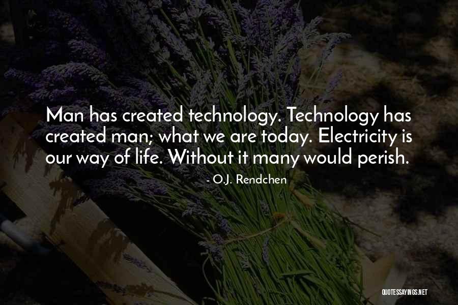Detection Quotes By O.J. Rendchen Detection Quotes By O.J. Rendchen